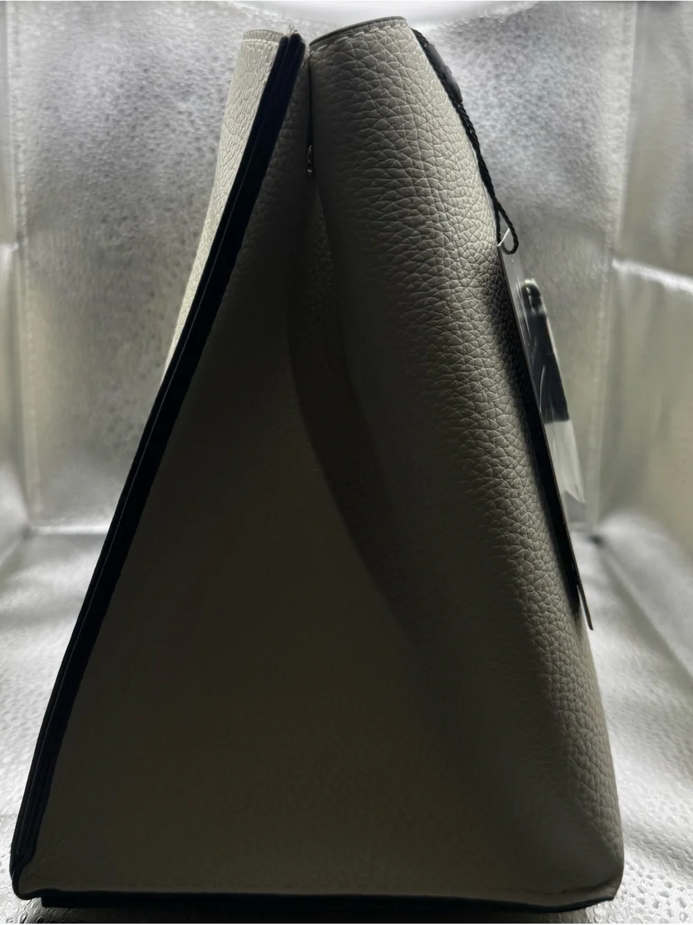 Sage Tote Bag - Pebbled Leather